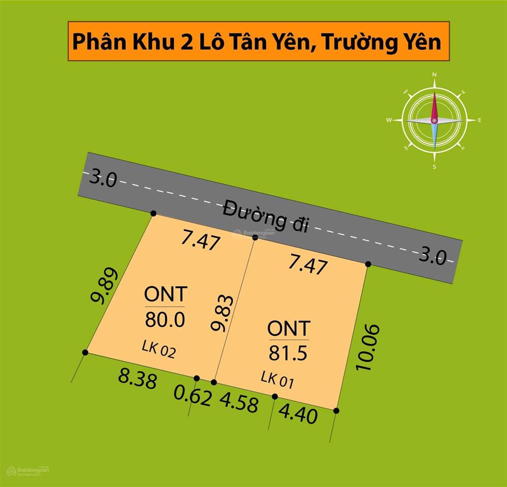 Bán đất tại trường yên chương my