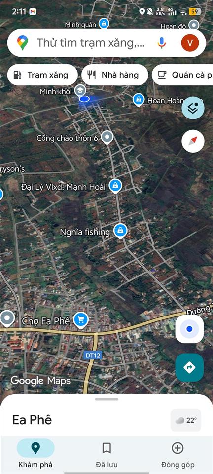 Cần bán đất 100m thổ cư có thể lên full cách ql 26 ủy ban xã 2km