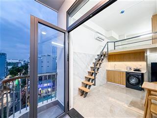 Cho thuê chdv duplex gác cao, ban công q7, gần q4, q1  kế bên lotte mart, cầu kênh tẻ,đh tdt,rimt