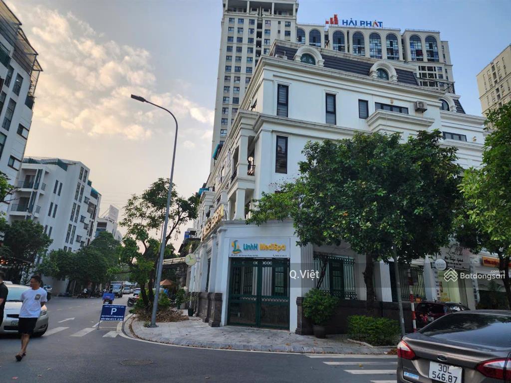 Biệt thự roman plaza hải phát, biệt thự đơn lập, căn góc view vườn cây đẹp trong dự án