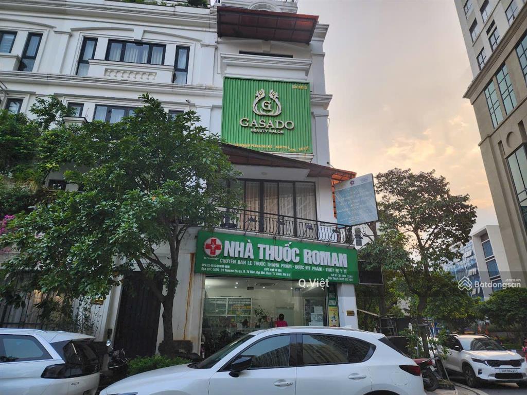 Biệt thự roman plaza hải phát, biệt thự đơn lập, căn góc view vườn cây đẹp trong dự án