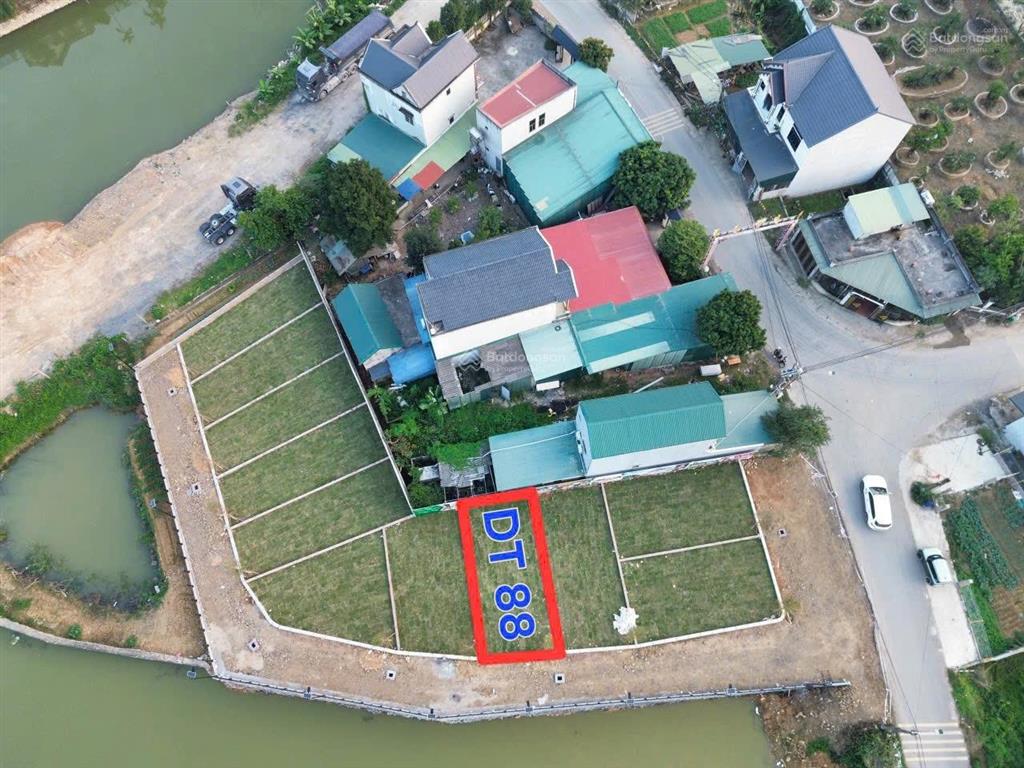 Lô đất 87.5m fun ont sẵn sổ công chứng toạ lạc ngã ba gò cáo xã xuân mai hà nôi