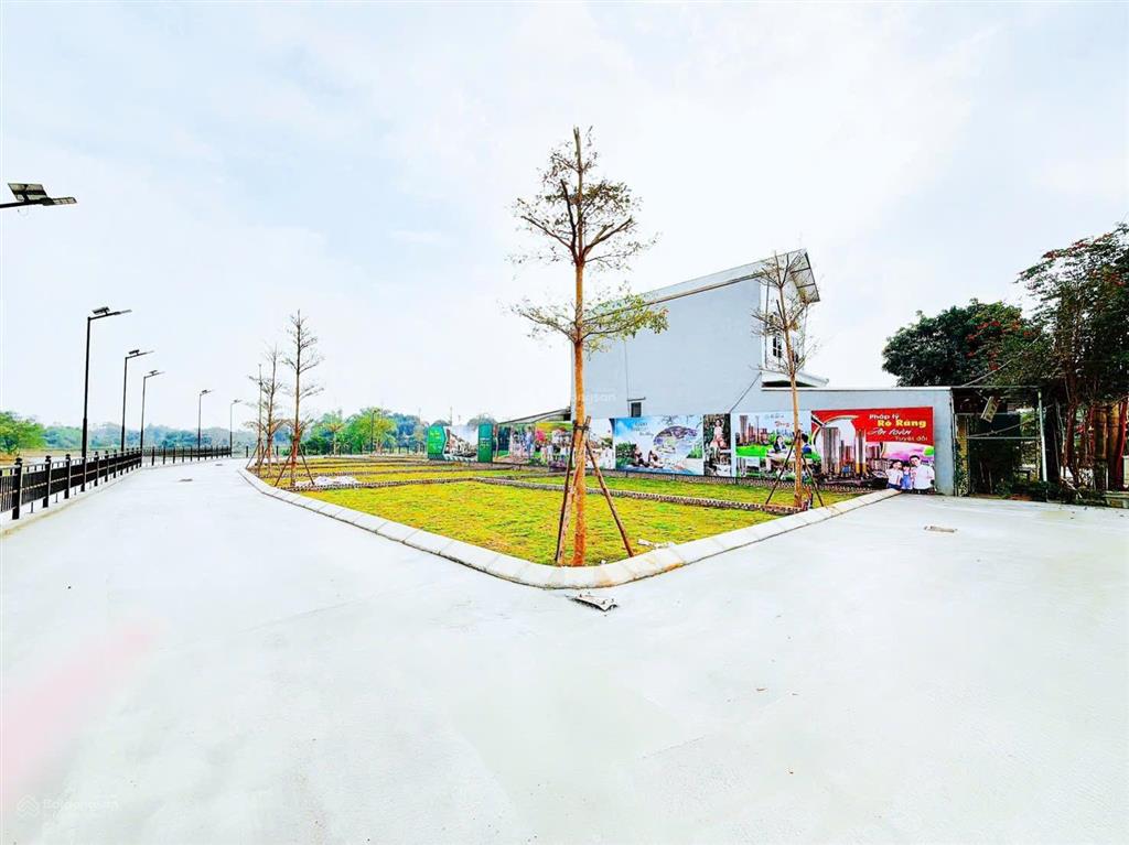 Lô đất 87.5m fun ont sẵn sổ công chứng toạ lạc ngã ba gò cáo xã xuân mai hà nôi