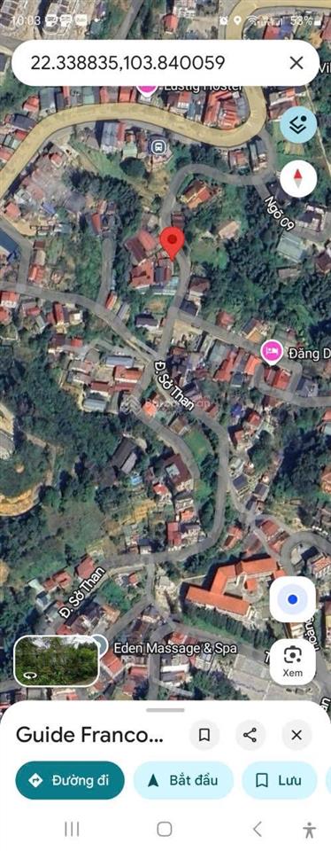 Bán mảnh đất nằm ngay trung tâm sapa