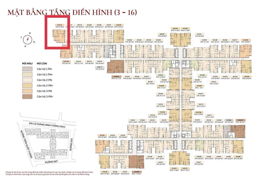 Độc quyền căn góc 3 phòng ngủ fpt plaza 4 | tầng đẹp