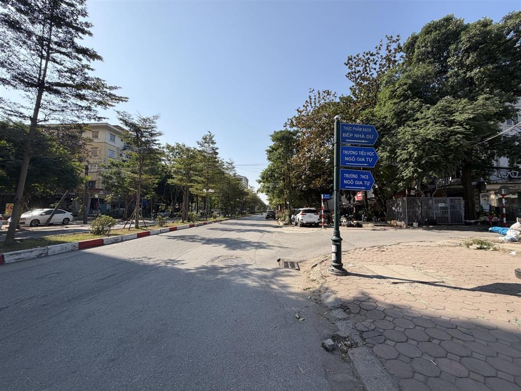 Bán mảnh đất phố việt hưng  lô góc  ô tô vào đất  55m2 mặt tiền 4,5m  ngay phố vạn hạnh