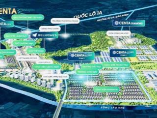 Bán shophouse centa riverside vsip bắc ninh  2 mặt tiền, dòng tiền 20tr/tháng