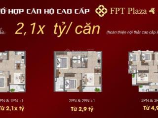 Chính thức ra mắt tổ hợp căn hộ cao cấp fpt plaza 4 giá trực tiếp cdt từ giai đoạn 1