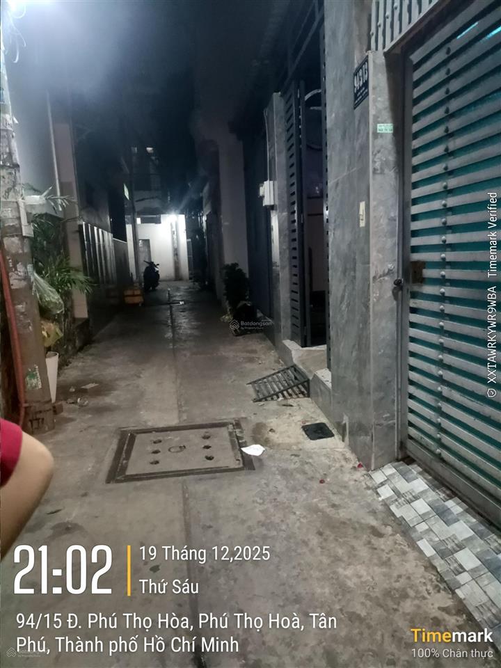 74/ phú thọ hòa, tân phú, hẻm xe hơi, dt 4.1x6.3m, 1 trệt 1 lầu, 2 phòng ngủ, 3wc