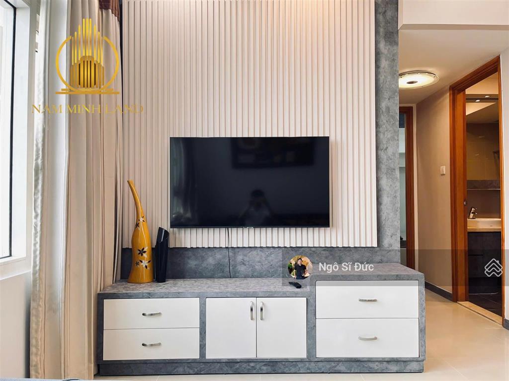 Nam minh land  cho thuê căn hộ saigon pearl 2 phòng ngủ 90m2, nội thất đẹp, tầng cao, view sông