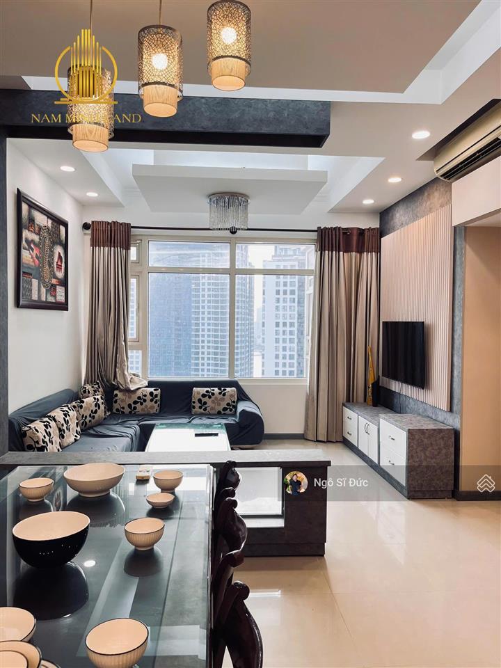 Nam minh land  cho thuê căn hộ saigon pearl 2 phòng ngủ 90m2, nội thất đẹp, tầng cao, view sông