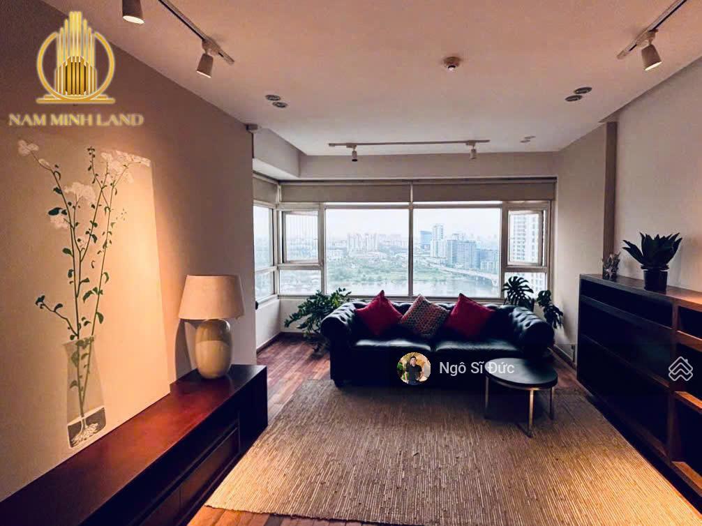 Phòng kinh doanh  cho thuê căn hộ saigon pearl 3 phòng ngủ nội thất đầy đủ, tầng cao, view sông sg