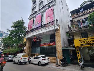 Cho thuê nhà mặt phố hồng tiến, 500m2 x 7 tầng, mặt tiền 17m, đủ pccc, mới cứng