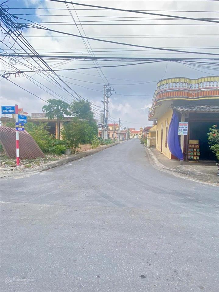 Bán đất 80m2 tại đường hòa bình, quất lâm, giao thủy, nam định chỉ với giá siêu hời 1,1 tỷ