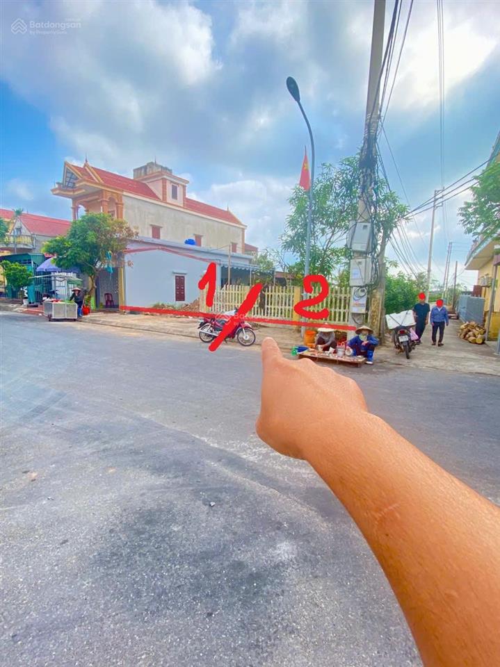 Bán đất 80m2 tại đường hòa bình, quất lâm, giao thủy, nam định chỉ với giá siêu hời 1,1 tỷ