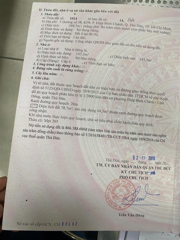 400m2 ngang 12m gpxd 1 hầm 6 tầng ngay chợ hiệp bình, gigamall phạm văn đồng