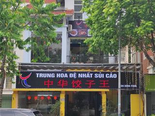 Cho thuê mặt bằng phố trung hoà  kinh doanh mọi mô hình, dt 150m2 x 5 tầng thông sàn, mặt tiền 6m