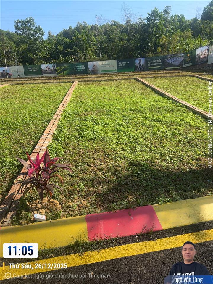 Thị trấn ba hàng đồi  lạc thuỷ 163m2 full thổ cư  mặt tiền 15.5m giá chỉ 2,16tỷ ô tô vào tận đất