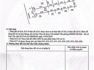 Bán đất nền 100m2 tại xã sơn đông, sơn tây, hà nội, giá 4 tỷ vnd