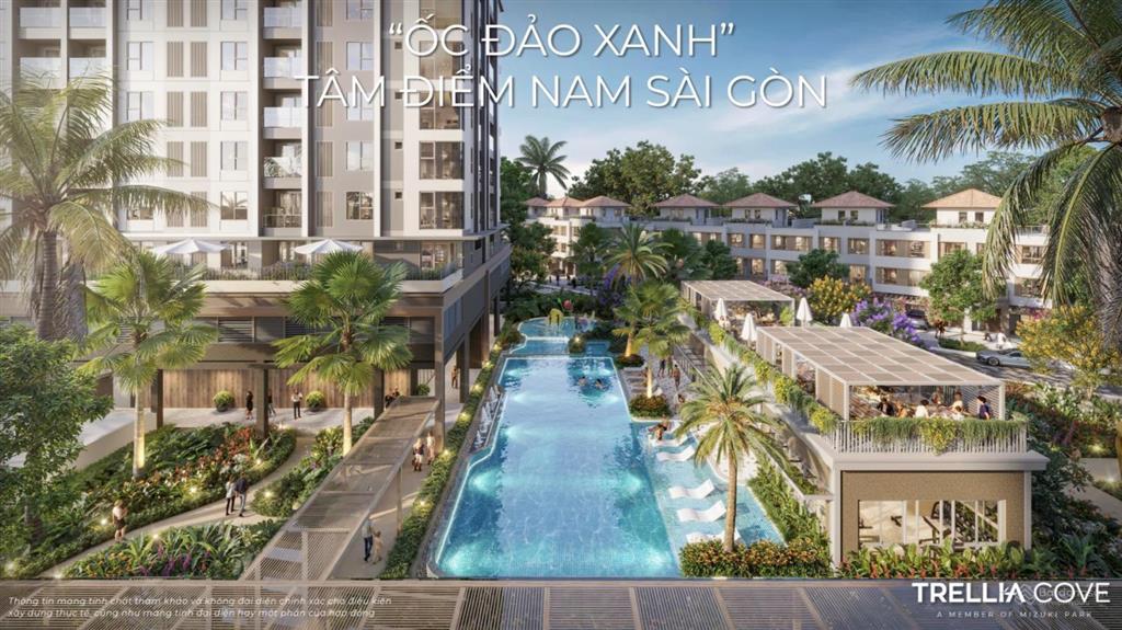 Trellia cove  căn hộ ven kênh đáng sống bậc nhất khu nam sài gòn