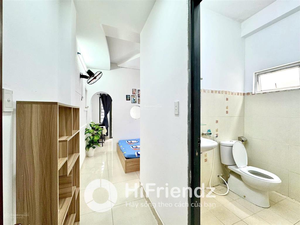 Cho thuê cc mini 1pn tách bếp bancol, 35m2 gần vòng xoay lê đại hành, q10 thoáng sạch sẽ, an ninh