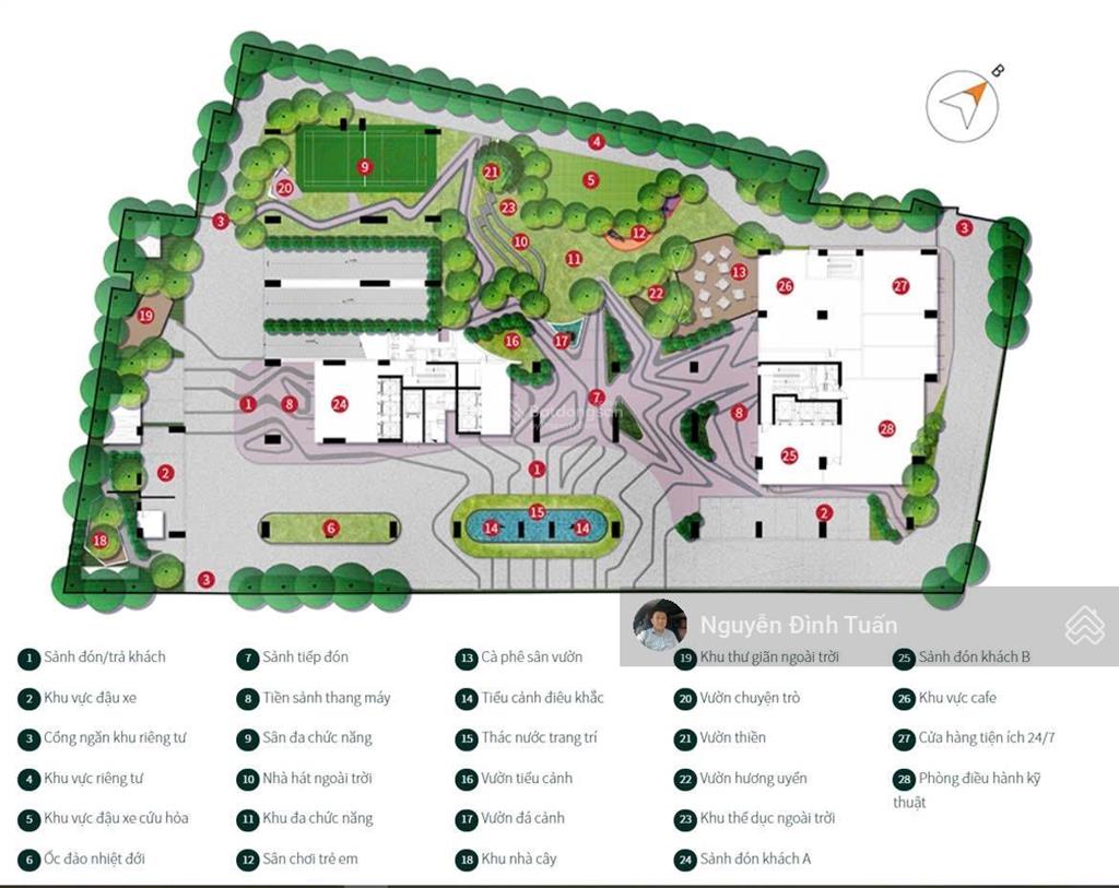 Bán căn hộ 2 phòng ngủ, 62,67m2, giá hđ 2,839 tỷ, đầy đủ nội thất  sở hữu nhà ở lâu dài có sổ hồng