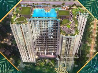 Bán căn hộ 2 phòng ngủ, 62,67m2, giá hđ 2,839 tỷ, đầy đủ nội thất  sở hữu nhà ở lâu dài có sổ hồng