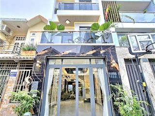 Nhà đẹp  4x15m  4 pn  hẻm ô tô  6 tỷ 790