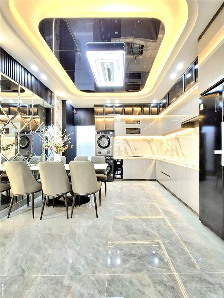 Nhà đẹp  4x15m  4 pn  hẻm ô tô  6 tỷ 790
