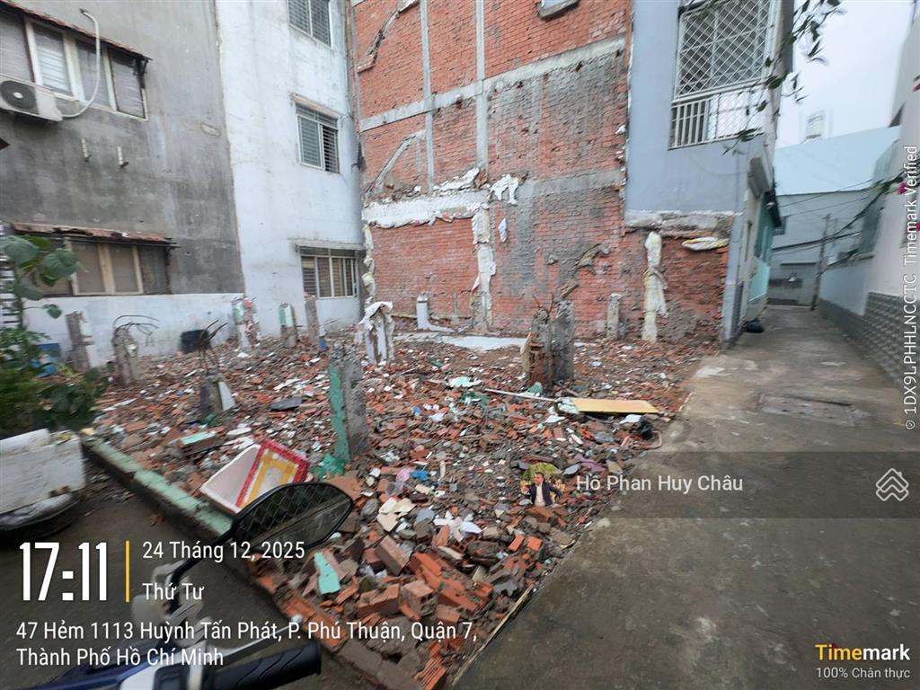 Bán đất đẹp huỳnh tấn phát phú thuận 72m2