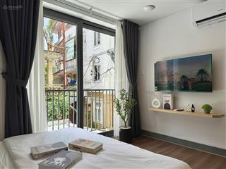 Căn hộ ban công, máy giặt riêng, 40m2, võ thị sáu q3, cv lê văn tám, chợ tân định