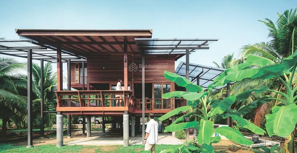 Bán đất làm nhà vườn gần hội an 1.448m², không gian sông nước bao quanh, ô tô vào tận nơi, sổ hồng