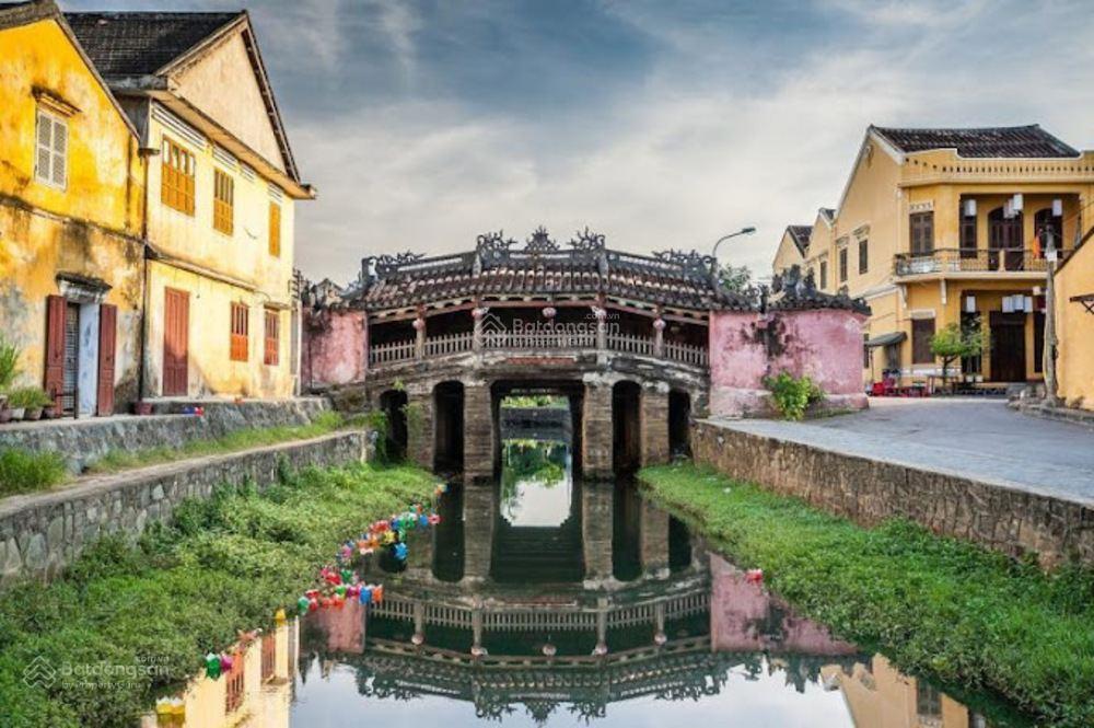Bán đất làm nhà vườn gần hội an 1.448m², không gian sông nước bao quanh, ô tô vào tận nơi, sổ hồng