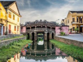 Bán đất nhà vườn gần hội an 1.448m², không gian sông nước bao quanh, ô tô vào tận nơi, sổ hồng