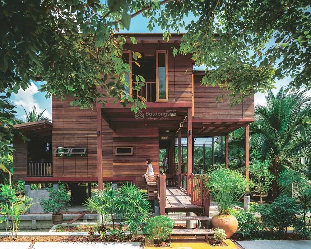 Bán đất làm nhà vườn gần hội an 1.448m², không gian sông nước bao quanh, ô tô vào tận nơi, sổ hồng