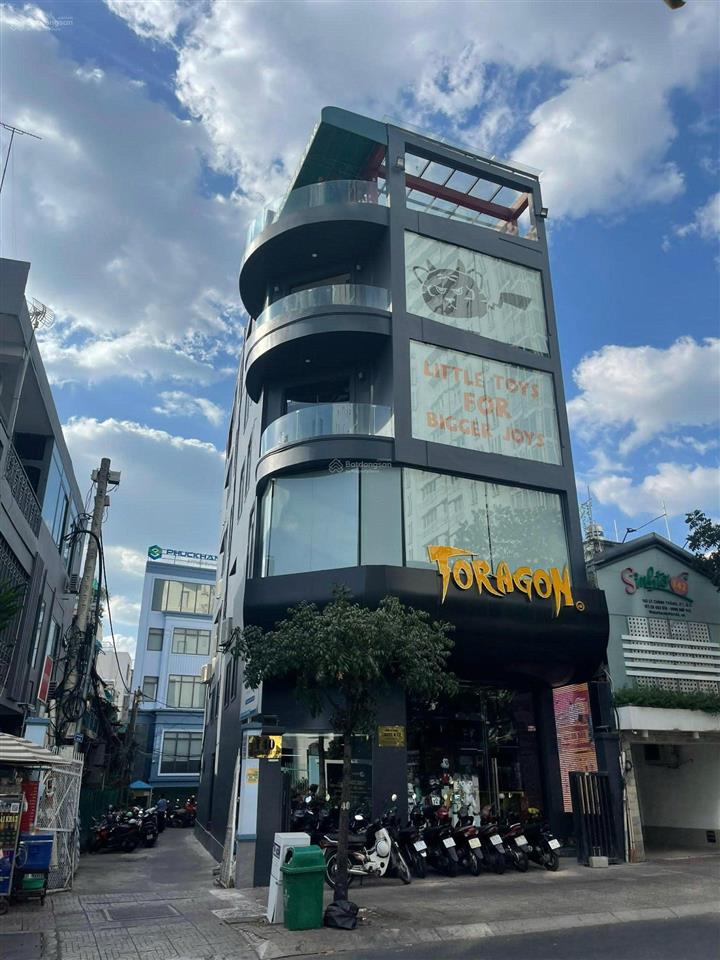 Bán tòa nhà góc 2 mặt tiền trần bình trọng, quận bình thạnh  dt 8x22m  hầm 7 tầng  giá 56 tỷ