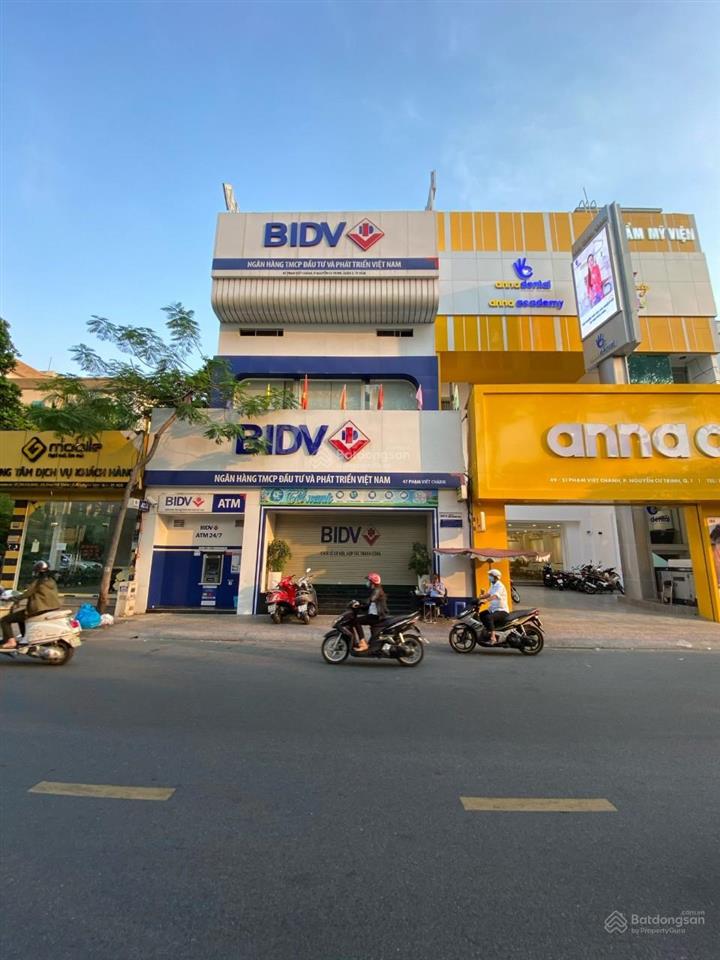 Hạ giá bán gấp nhà mặt tiền nguyễn văn cừ, quận 1  dt 6x20m  4tầng  hđt 180tr/th  giá 47 tỷ