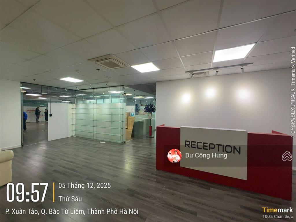 Chính chủ cho thuê văn phòng tại tòa n01t2  ngoại giao đoàn diện tích linh động đã chia sẵn phòng