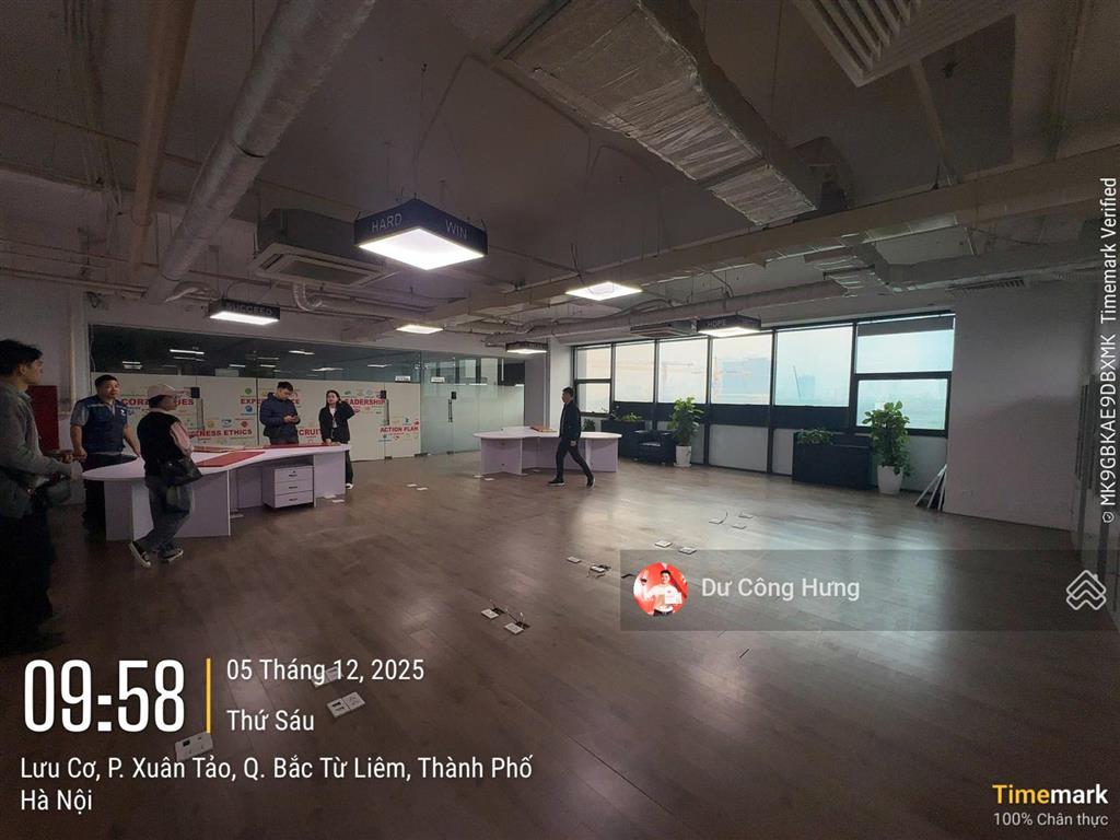 Chính chủ cho thuê văn phòng tại tòa n01t2  ngoại giao đoàn diện tích linh động đã chia sẵn phòng