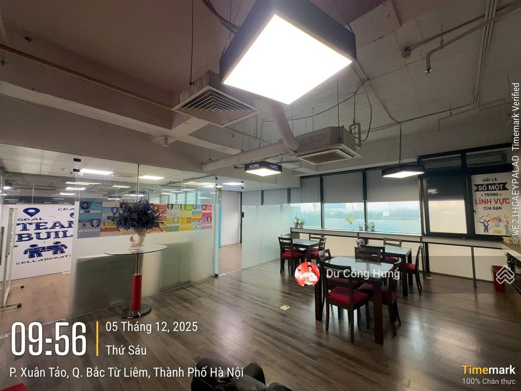 Chính chủ cho thuê văn phòng tại tòa n01t2  ngoại giao đoàn diện tích linh động đã chia sẵn phòng