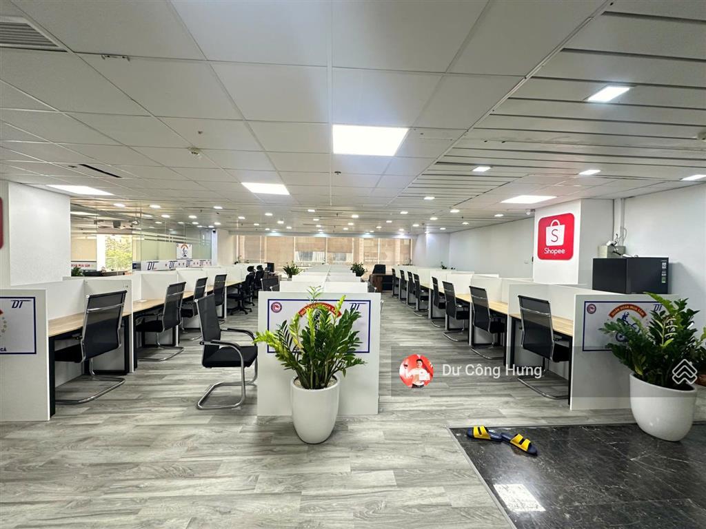 Bql cho thuê văn phòng sẵn nội thất tại n05 hoàng đạo thúy 500m2 có cắt từ 100m2 giá 250k/m2/tháng