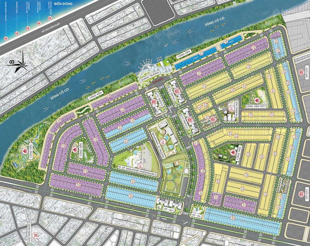 Siêu phẩm 300m2 đất nền biệt thự mặt tiền đường nguyễn phan chánh  ngũ hành sơn đà nẵng.