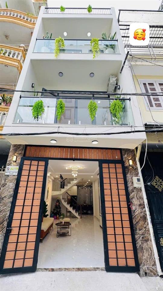 Chỉ 4,5tỷ sở hữu ngay nhà 78m2, hẻm xe hơi thông suốt đ. hoàng diệu p2 quận 4. cách thcs vân đồn