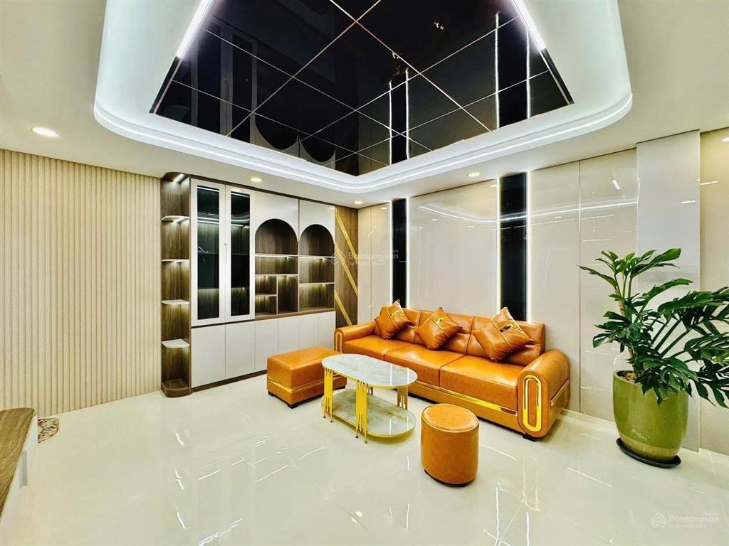 Cực vip! nhà xây mới 1trệt, 2lầu giá 3tỷ52. dt 70.3.8m2 (5,1x13,8m) trục phạm huy thông, p6, gò vấp