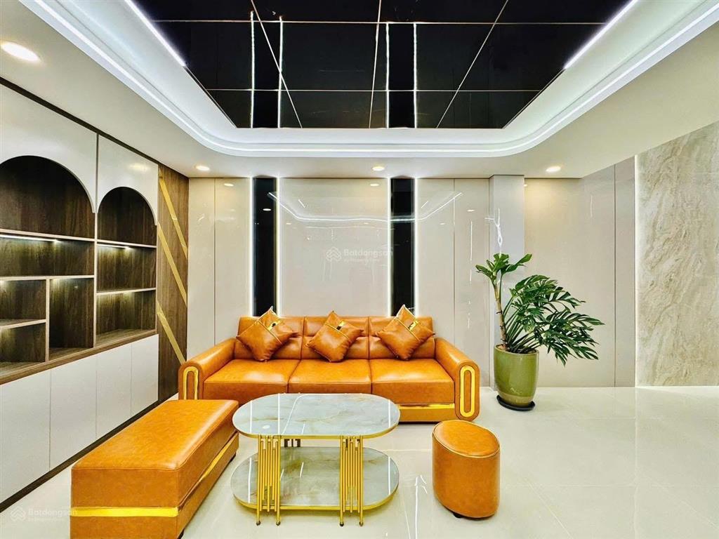 Cực vip! nhà xây mới 1trệt, 2lầu giá 3tỷ52. dt 70.3.8m2 (5,1x13,8m) trục phạm huy thông, p6, gò vấp