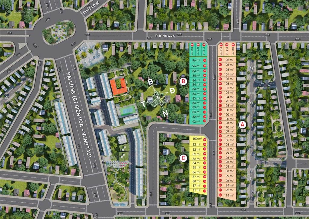 Đón sóng gold coast đất nền long điền chỉ 25 triệu/m² biên lợi nhuận cao