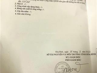 Bán đất tại hòa sơn, 5,5 triệu / m2, 1542 m2, nhiều tiện ích