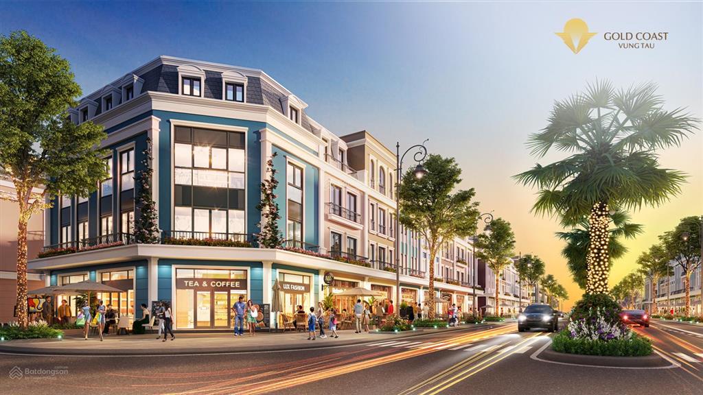 Chính thức giữ chỗ shophouse gold coast vũng tàu, 351m2