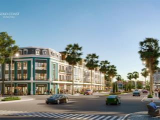 Bán shophouse gold coast vũng tàu, trục 31m, 3 tầng  1tum