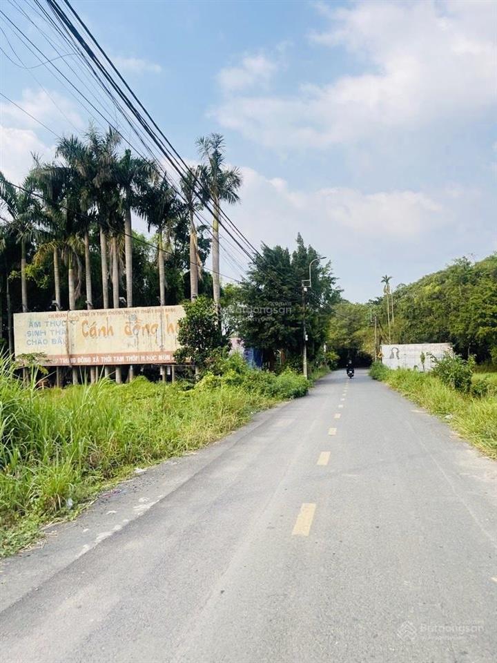 Đất hóc môn 3060m2, 52x75m, 1 đời chủ, vành đai 3, nguyễn thị ngâu, quán cô ba nữ, hơn 6 triệu/m2